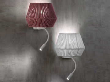 BANYO - LED rope wall light with swing arm by Olé Lighting - view 2